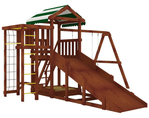 Детский игровой комплекс Мастер-3 (Махагон) 4 сезона