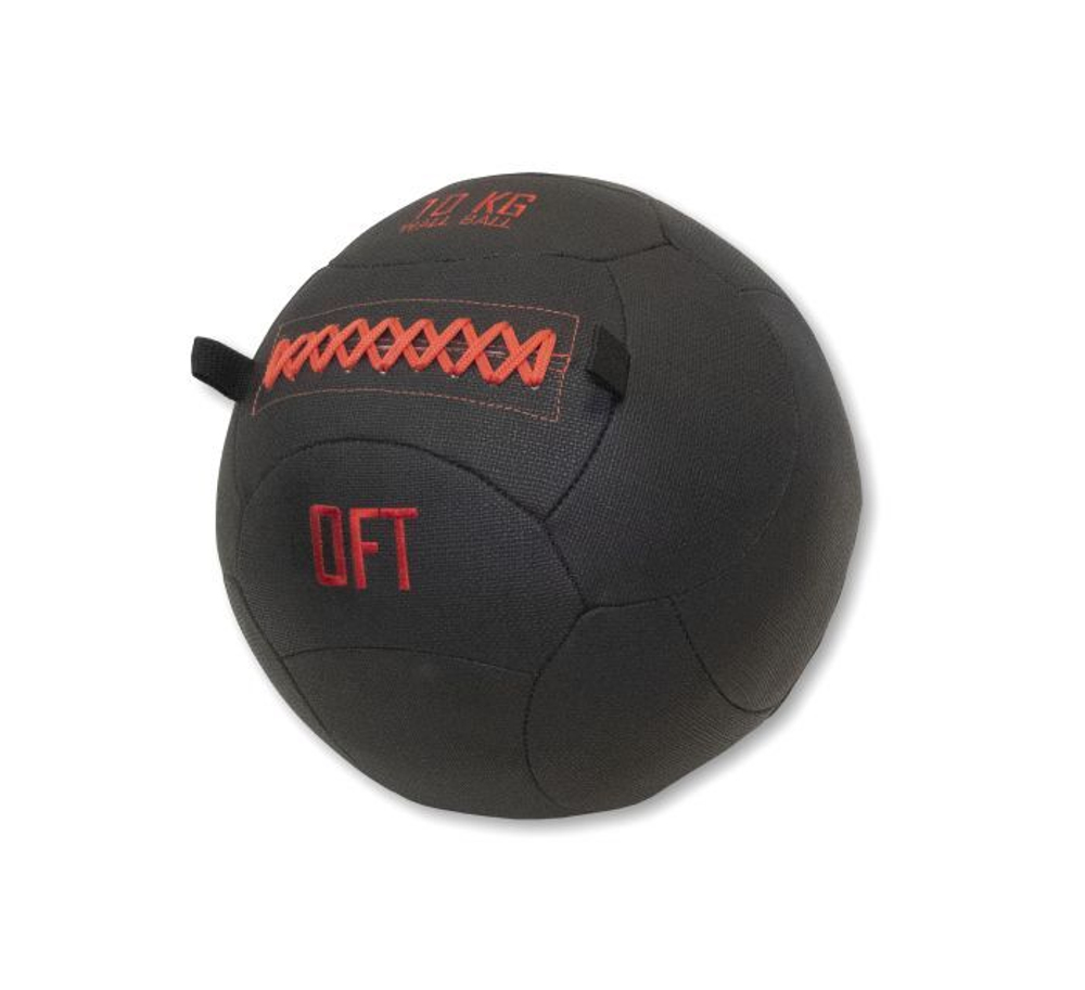 Тренировочный мяч Original FitTools Wall Ball Deluxe 10 кг