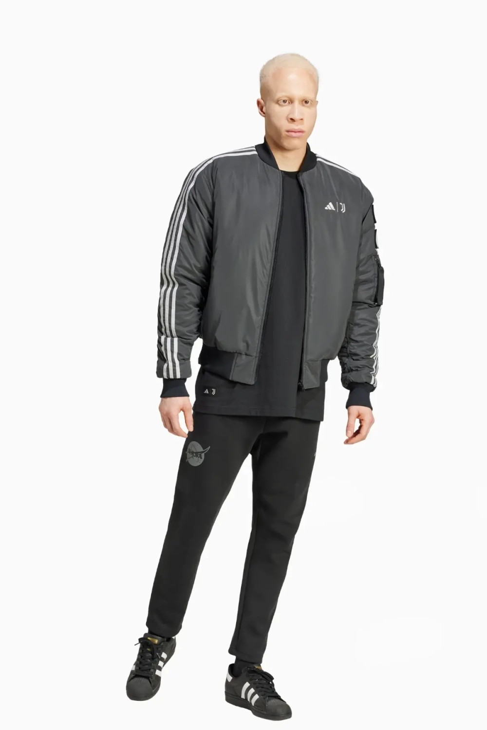 Футболка adidas Juventus FC x NASA 24/25 Crossover - черный