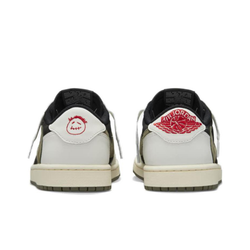 Кроссовки Air Jordan 1 Low x Travis Scott 'Medium Olive' DZ4137