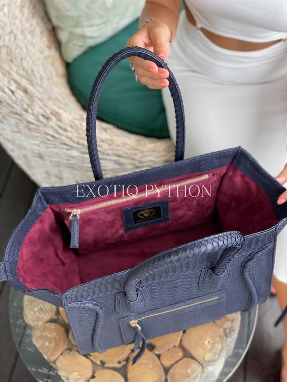 Женская сумка из кожи питона - BG-497