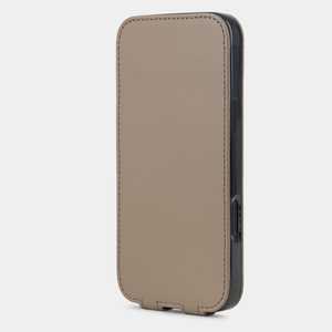 Кожаный чехол для iPhone 16 Pro Max, теленок бежевого цвета