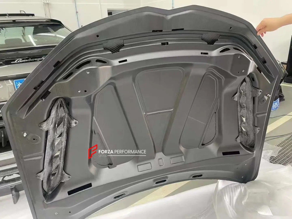 Карбоновый капот в стиле Performante для Lamborghini Urus 2018+ Ламборгини Урус