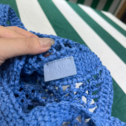 Prada Crochet Tote Bag