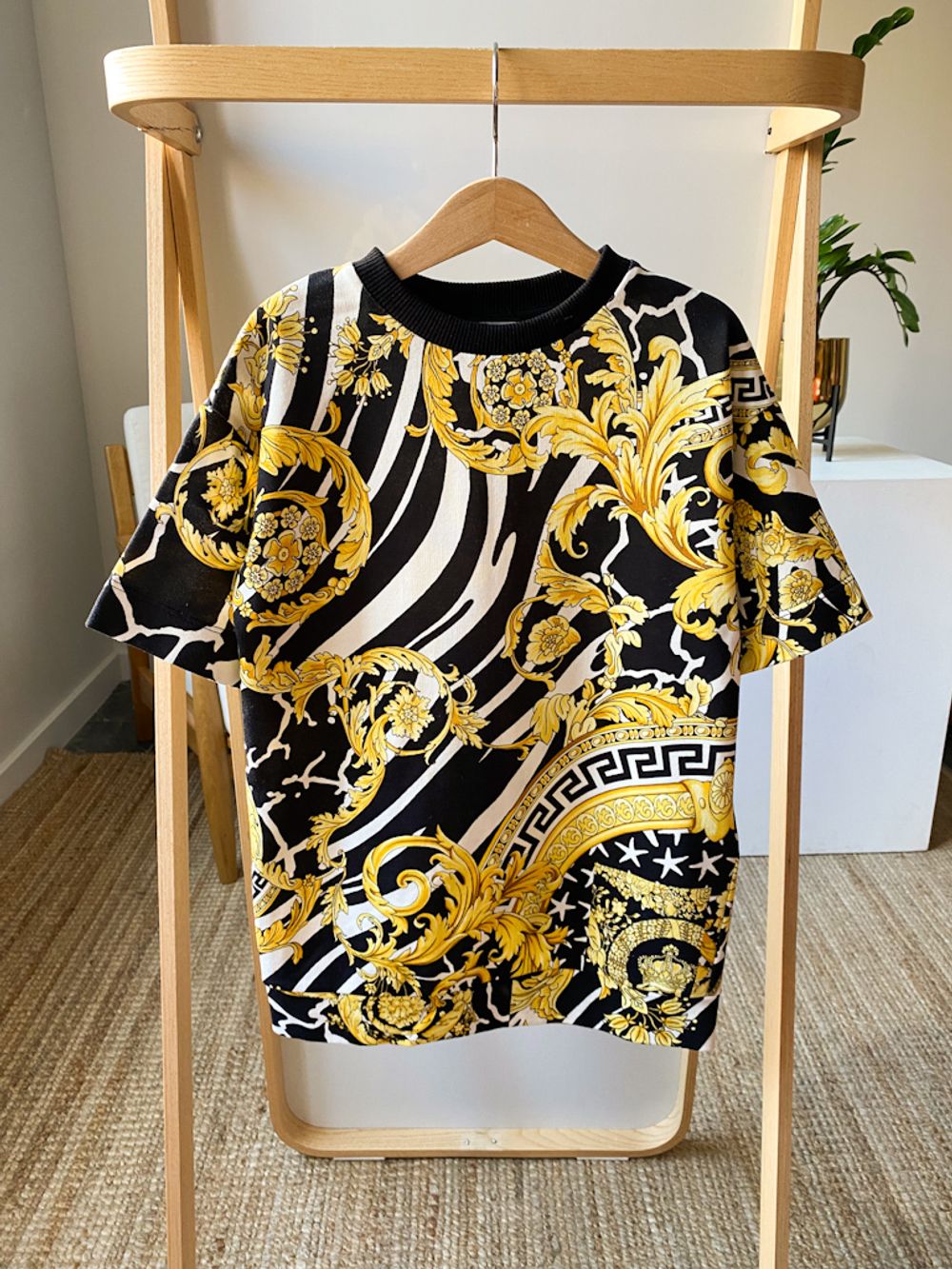 Хлопковое платье Versace, 116