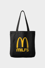 Сумка шопер SHMOT "MILFS" Черный