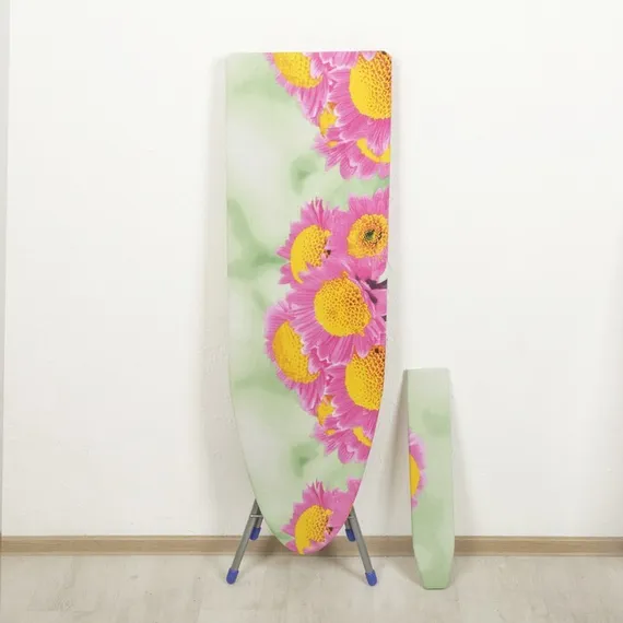 Доска гладильная Nika «Белль-Юниор 3», 112×34,5 см, два положения высоты 70, 80 см, МИКС