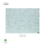 Мат сервировочный tweed, голубой