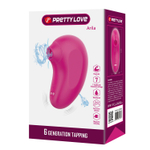 Розовый вакуумный клиторальный массажер Arila (Цвет: розовый)