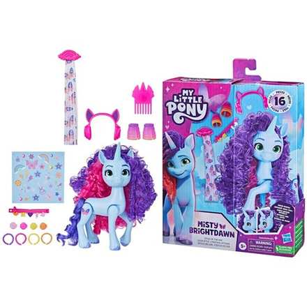 My Little Pony - пони Мисти Брайтдоун с укладкой волос F6454 / артикул   F6454  / GTIN 5010996104557