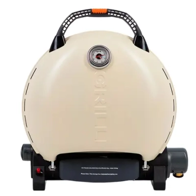 O-Grill 700T bicolor газовый гриль BLACK- CREAM 700T_CREAM
