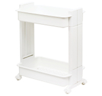 Стойка на колесах широкая (2 секции) М2732, белый