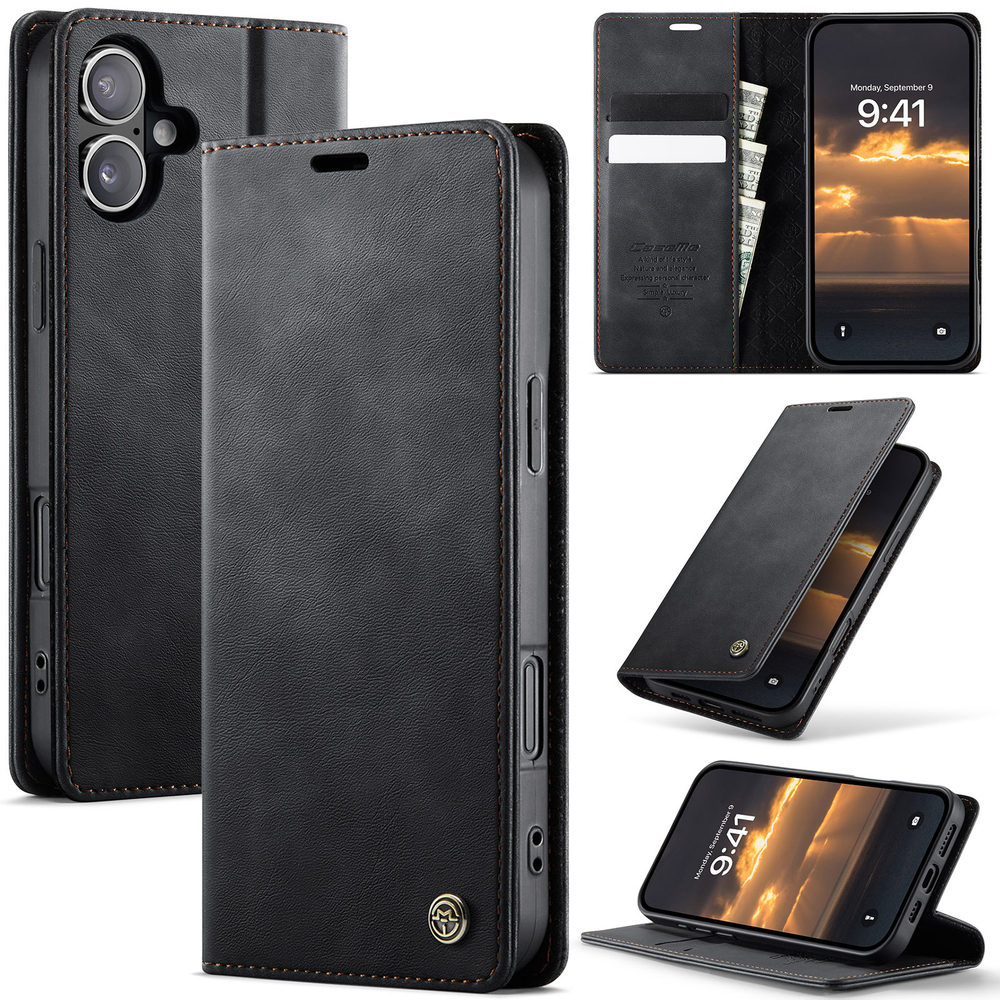 Чехол-книжка CaseMe RFiD iPhone 16 Plus