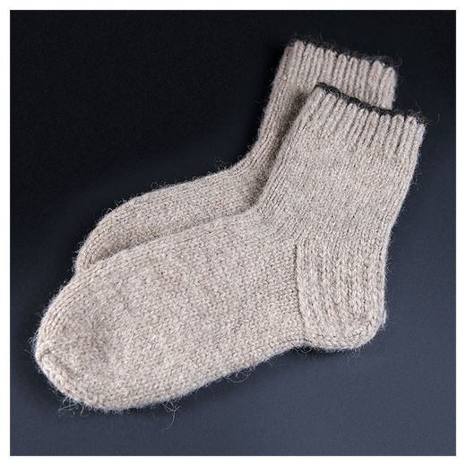 Шерстяные носки «Зимняя прогулка»