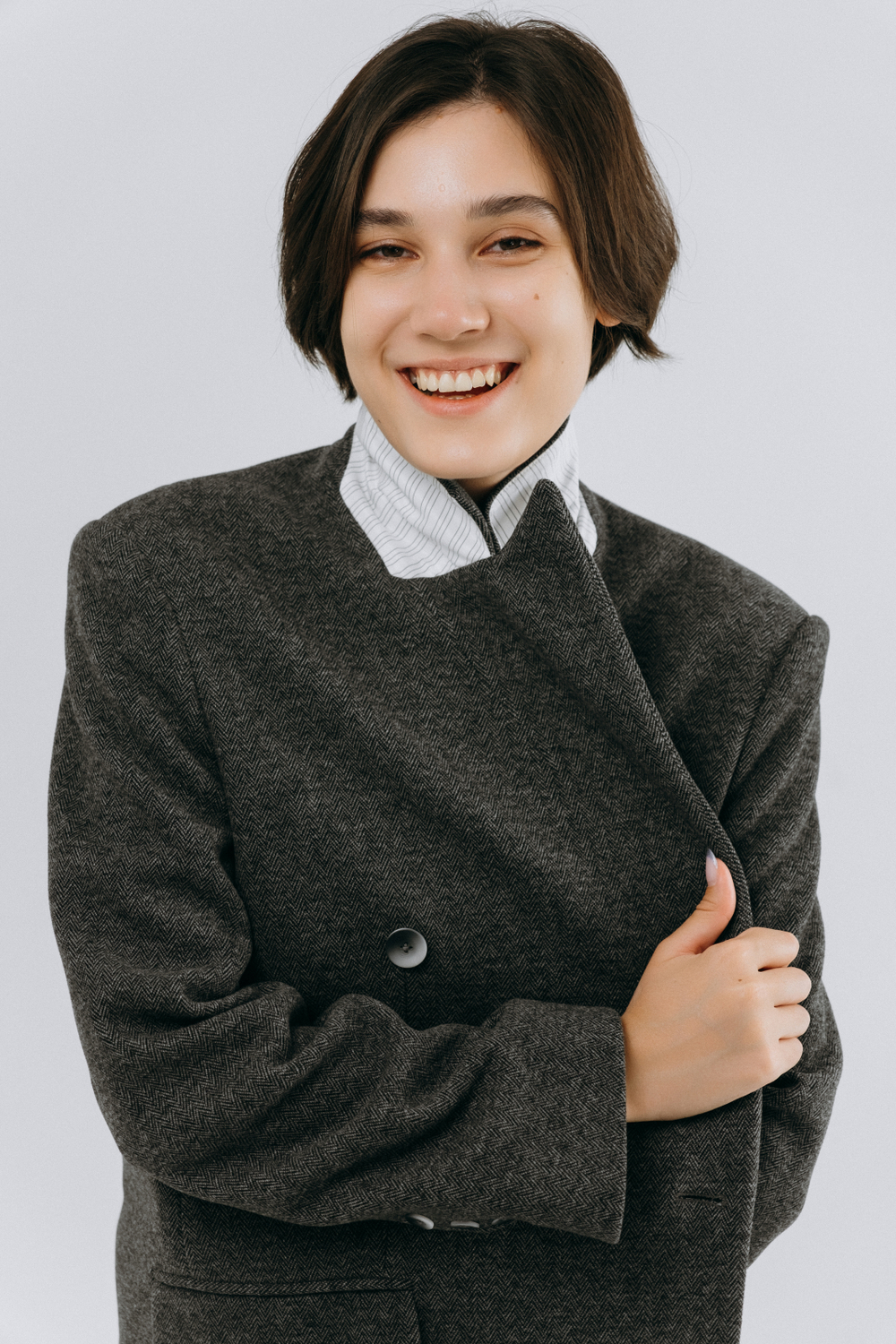 Двубортный блейзер