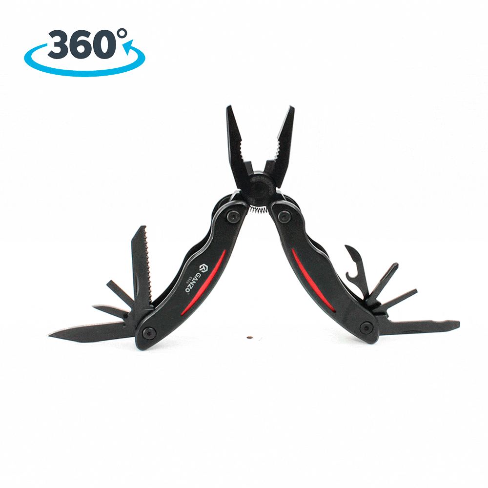 Мультитул Ganzo G109 (10 в 1) черный