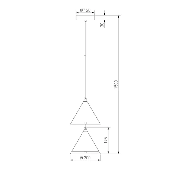 604052 LED/ подвесной светильник / бежевый