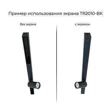 Экран 1м для шинопроводов TR2010-BK чёрный Smart Base Denkirs