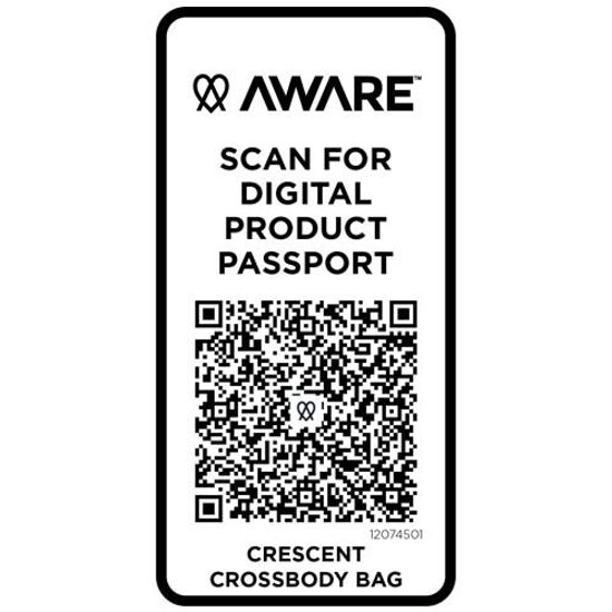 Crescent сумка через плечо Aware™ плотностью 500 г/м² из переработанного материала