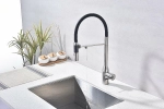 Смеситель для кухни Paulmark Magneto One Ma213188-BS брашированная сталь