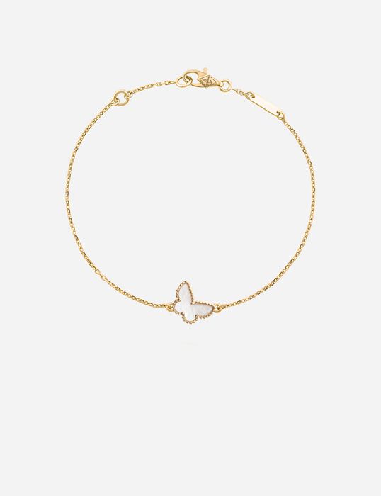 Van Cleef & Arpels Mother-of-pearl Sweet Butterflies bracelet
