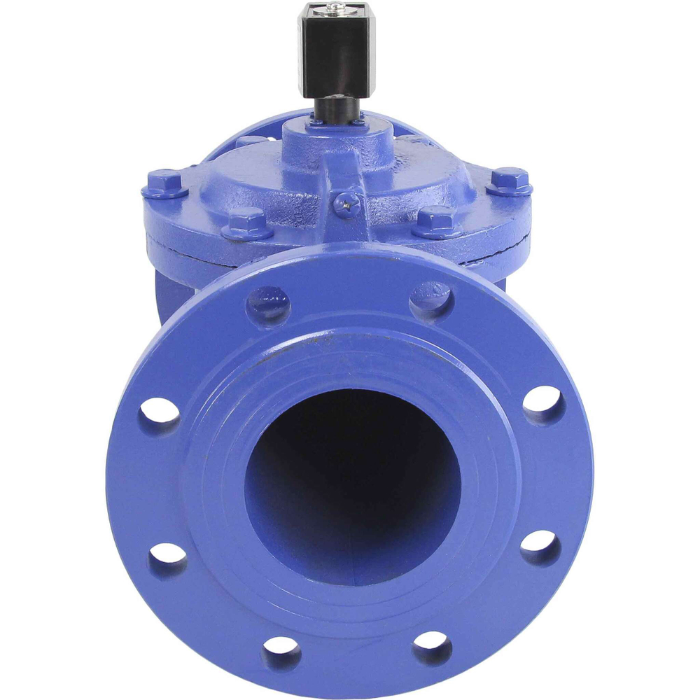 Two way normally closed indirect acting electric solenoid valve Elephant VSF-602V-PU-NC VITON 110/220V, body material - cast iron, seal - Viton