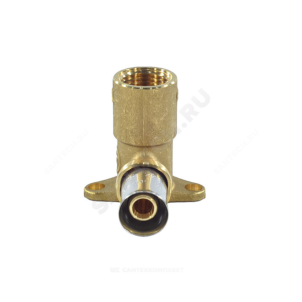 Водорозетка для МП/PE-X труб латунь пресс Дн 16х1/2" ВР RM139 Giacomini RM139Y033