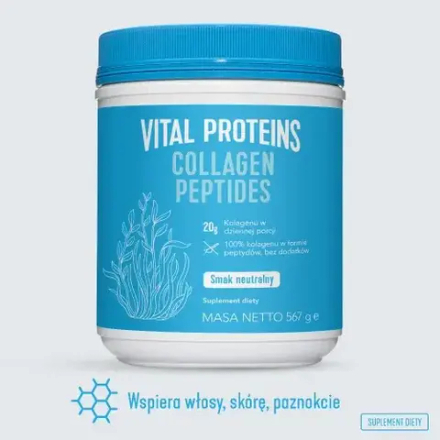 Vital Proteins Colagen Peptides Питьевой коллаген - нейтральный вкус, пищевая добавка, 567 г