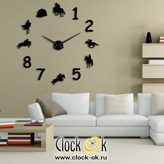 Настенные 3D часы Rodeo