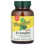 MegaFood, Комплекс витаминов группы B для детей, 30 таблеток