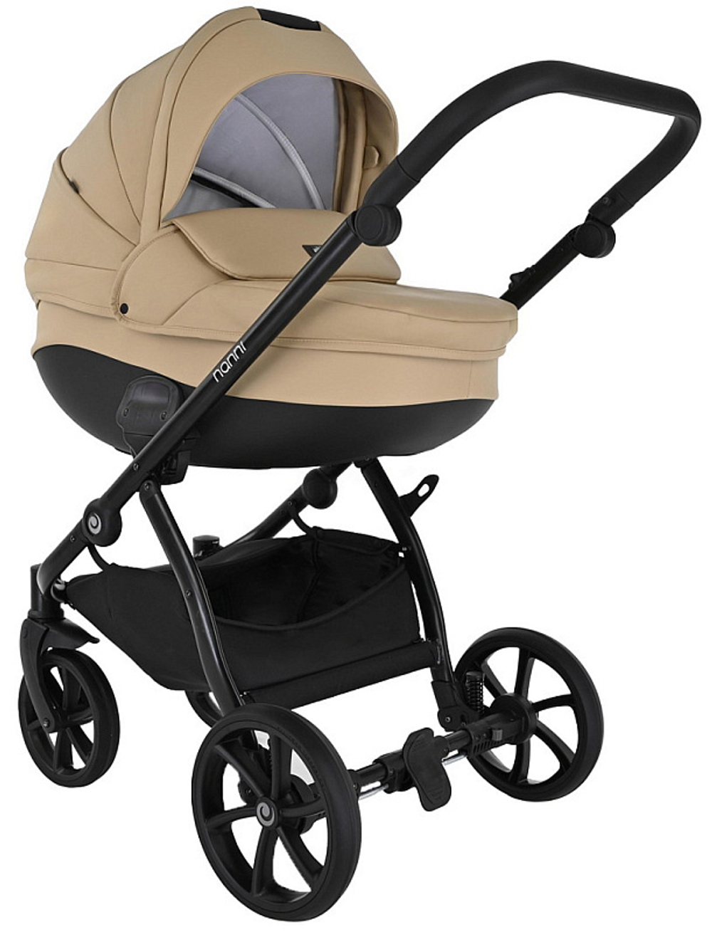 Детская коляска Tutis Nanni 7 Кожа 3 в 1 1533167 Caramel