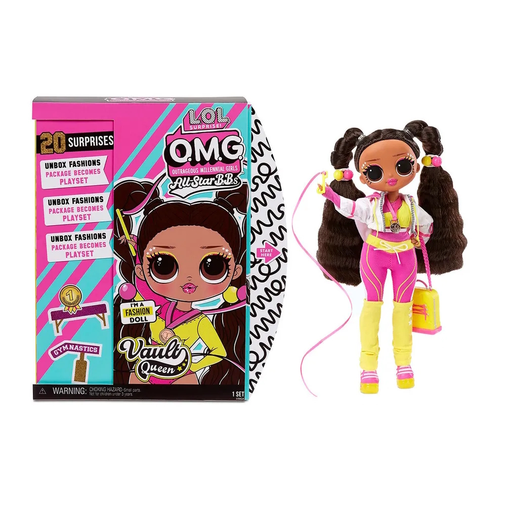 Кукла L.O.L. Surprise! OMG Sports Doll Gymnastics Vault Queen