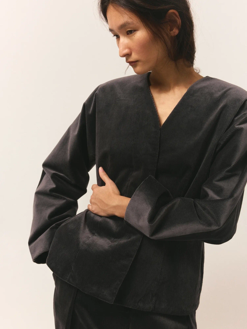 Жакет из итальянского вельвета