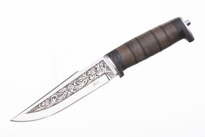 Нож охотничий "Ш-5" черный