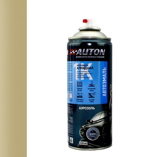 AUTON Автоэмаль алкидная БЕЖЕВАЯ 235, аэрозоль 520мл