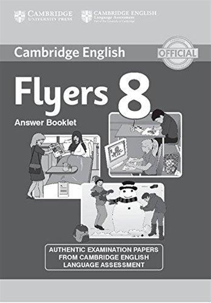 C Young Learners Eng Tests 8 Flyers Answer Booklet