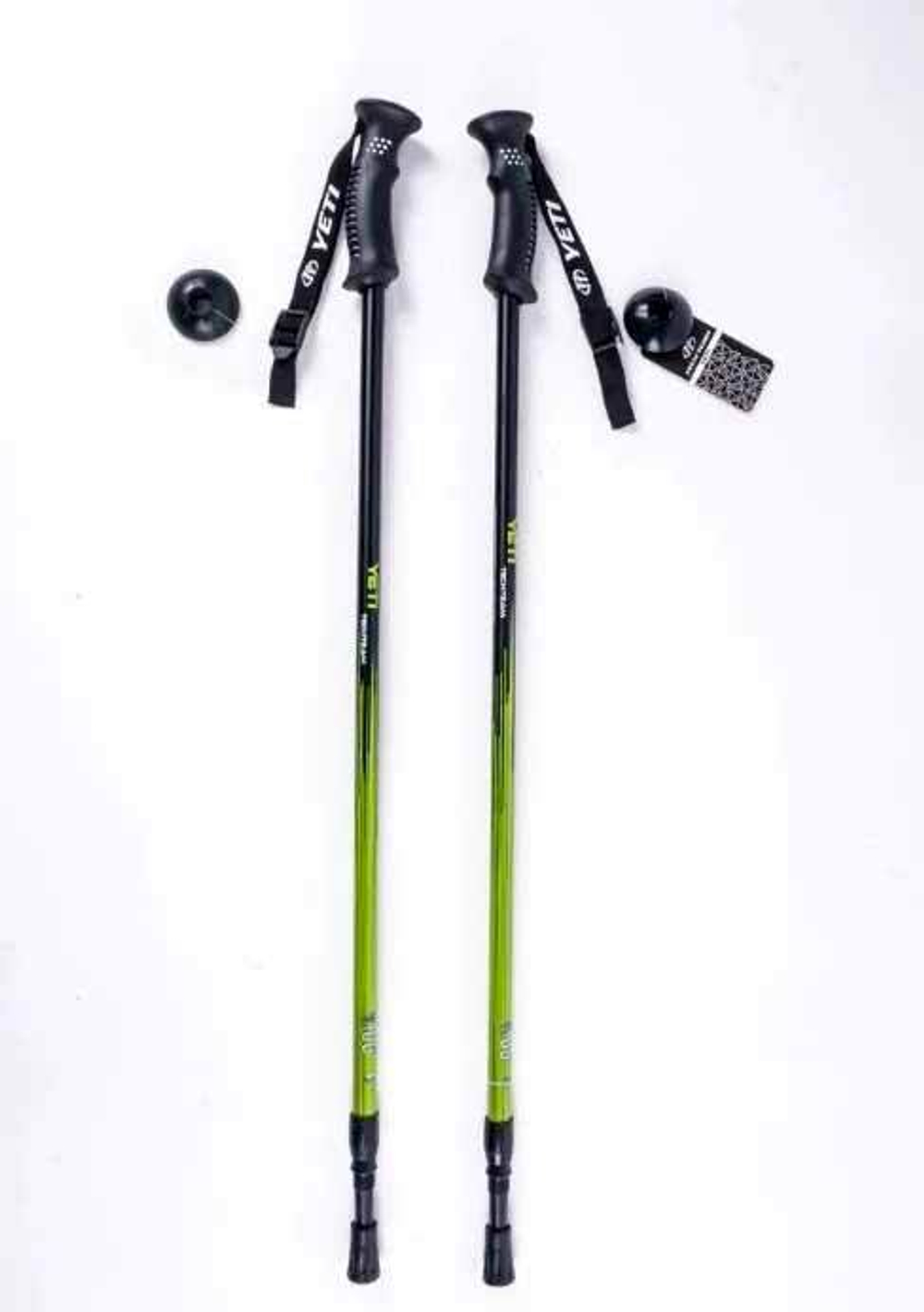 Палки треккинговые TechTeam Yeti Green