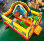 Коммерческий надувной батут «Динопарк 2», 6*5*2,9 м