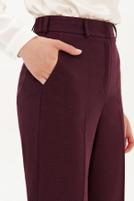 31227 Брюки женские (бордо)