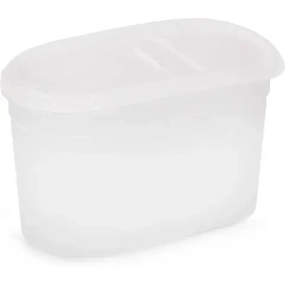 Емкость для сыпучих продуктов Фиеста 1,2л (с клапаном) (комплект 12 шт)