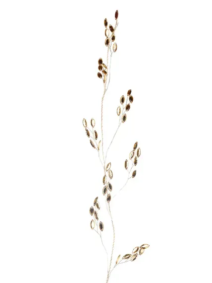 Гирлянда из золотых камней Янтарные переливы 120 см., 1 шт., Karlsbach (10515)