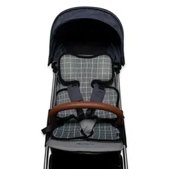 Матрасик сетчатый Organic Factory Клетка, серый