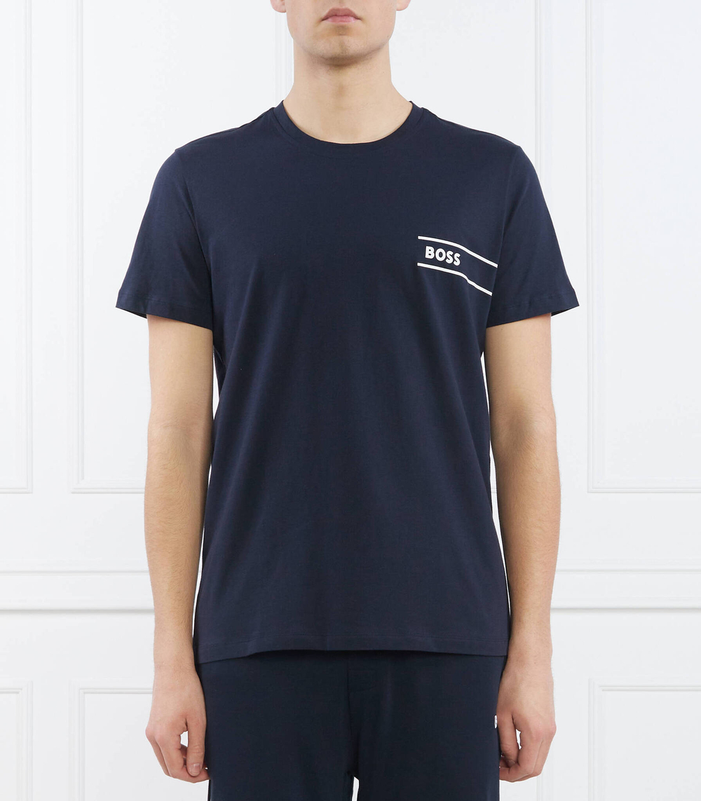 Футболка BOSS BLACK - темно-синий(50489442)