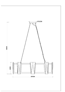 Подвесная люстра Arte Lamp Grato A4079LM-8CC