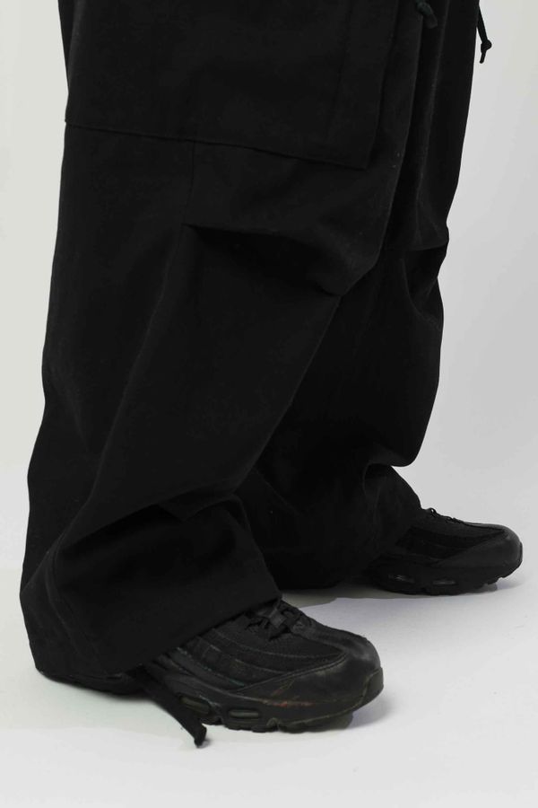 Штаны Quadro Cargo Superwide черные - фото 6