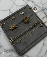 Браслет СНЕЖИНКА gold