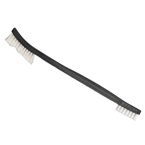 LERATON BR17 Мини щетка двухсторонняя мягкая, белая щетина