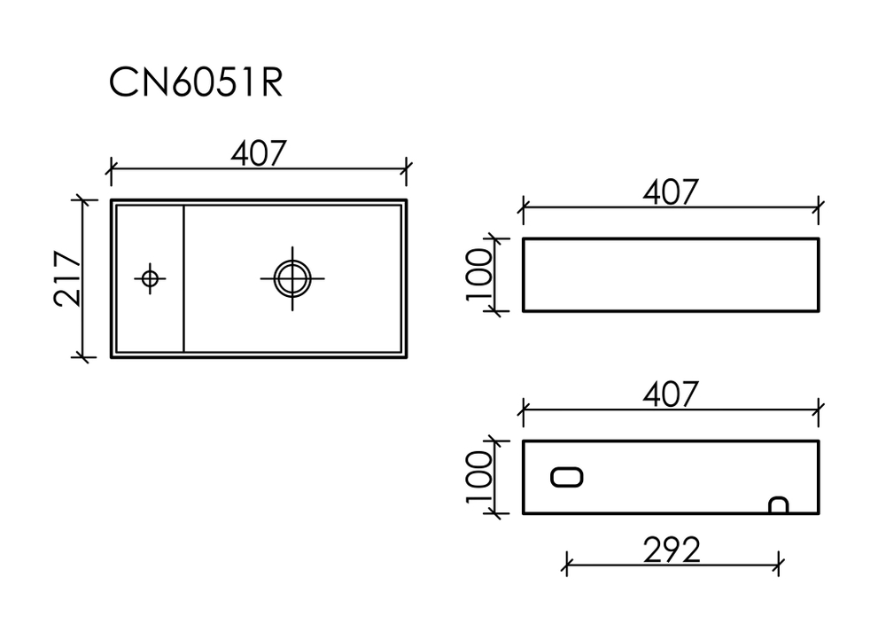 Рукомойник Ceramica Nova Element 41,7, см CN6051RMC капучино матовый