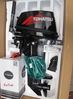 Лодка ПВХ YUKONA 330TSE ФАНЕРА + 2х-тактный лодочный мотор TOHATSU M 9.9 D2 S