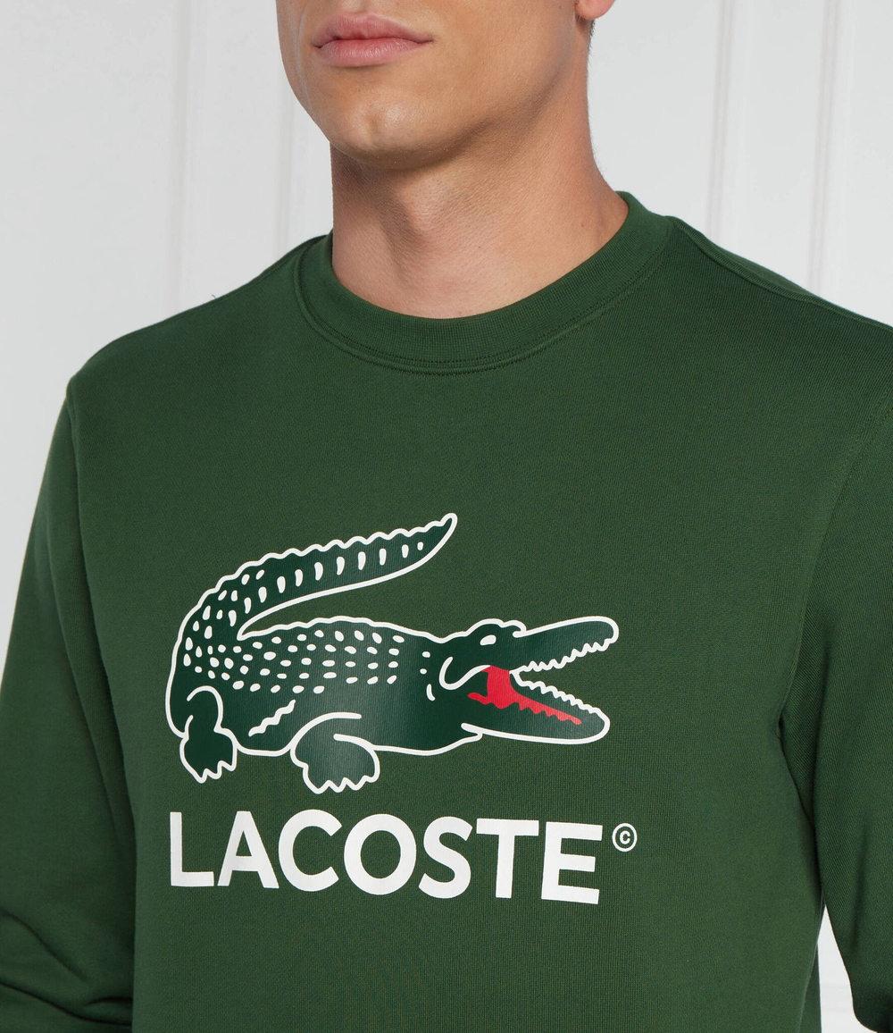 Худи Lacoste - темно-зеленый(SH1281)